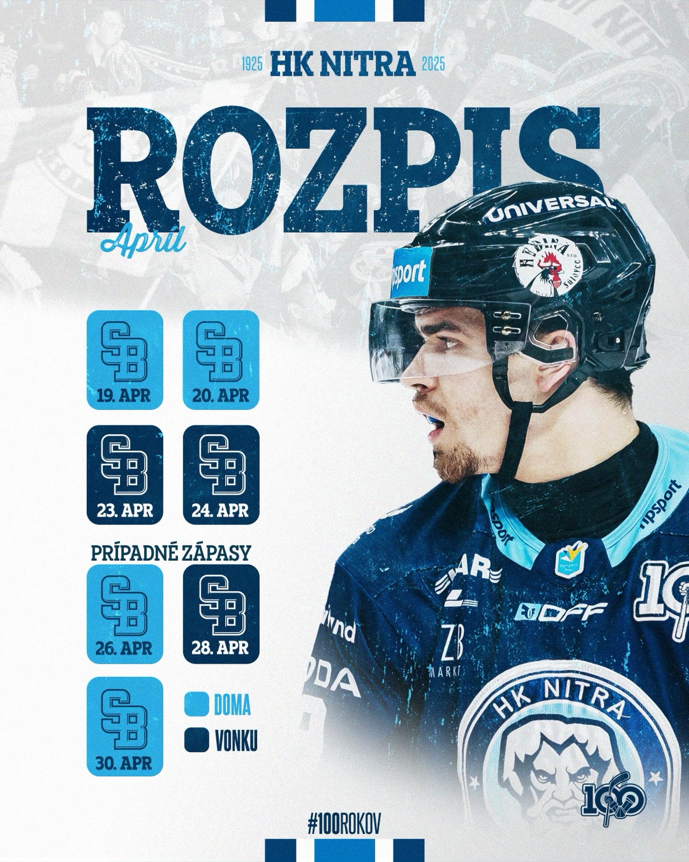 ROZPIS FINÁLOVÝCH PLAY-OFF ZÁPASOV 🏒 #SmeVoFinále